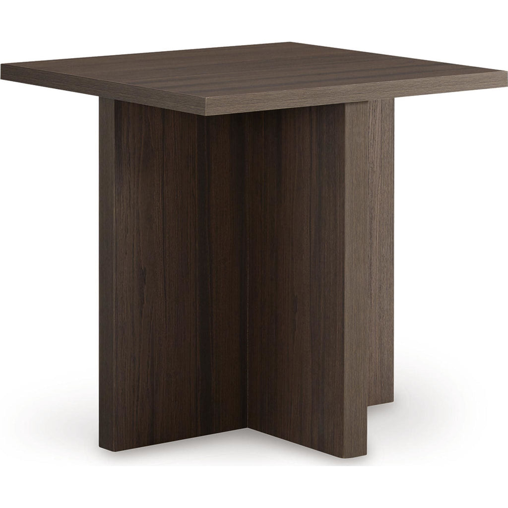 Zendex 2 Pack Tables - Brown