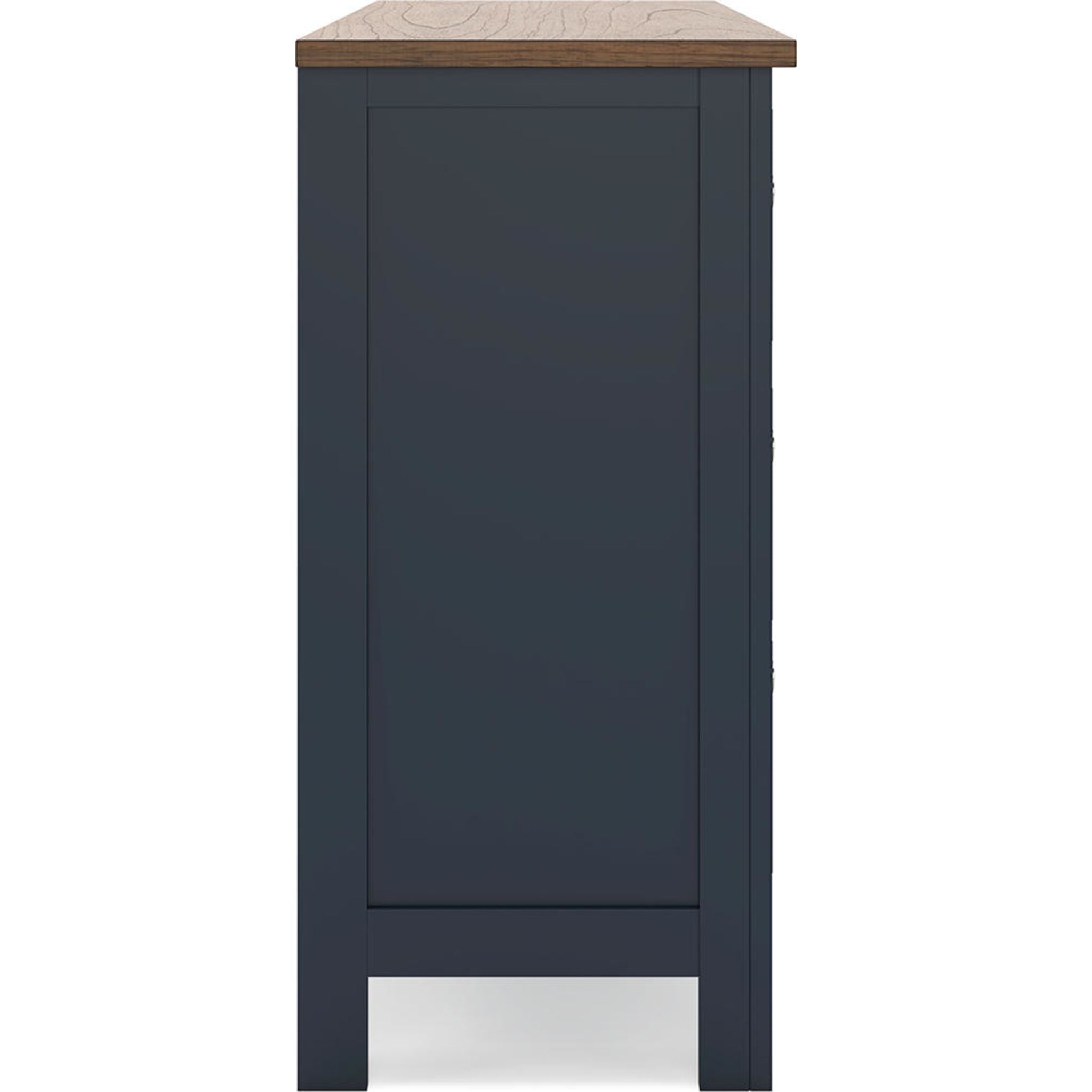 Landocken Dresser - Blue/Brown