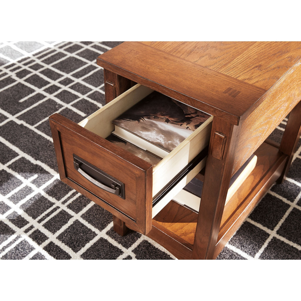 Breegin End Table - Brown