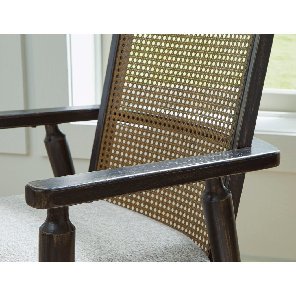 Galliden Arm Chair - Black - (D841-02A)