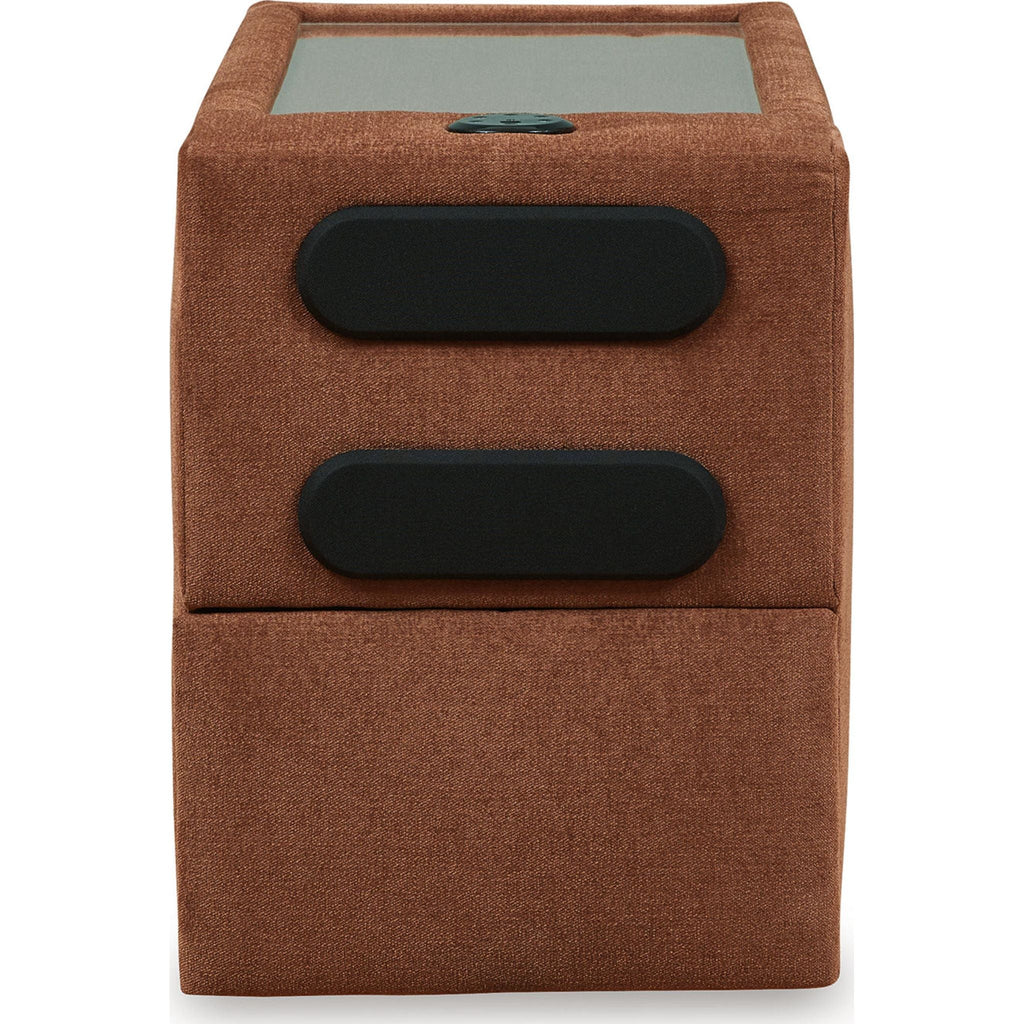 Modmax 4 Piece Modular Sectional with Chaise and Audio Console