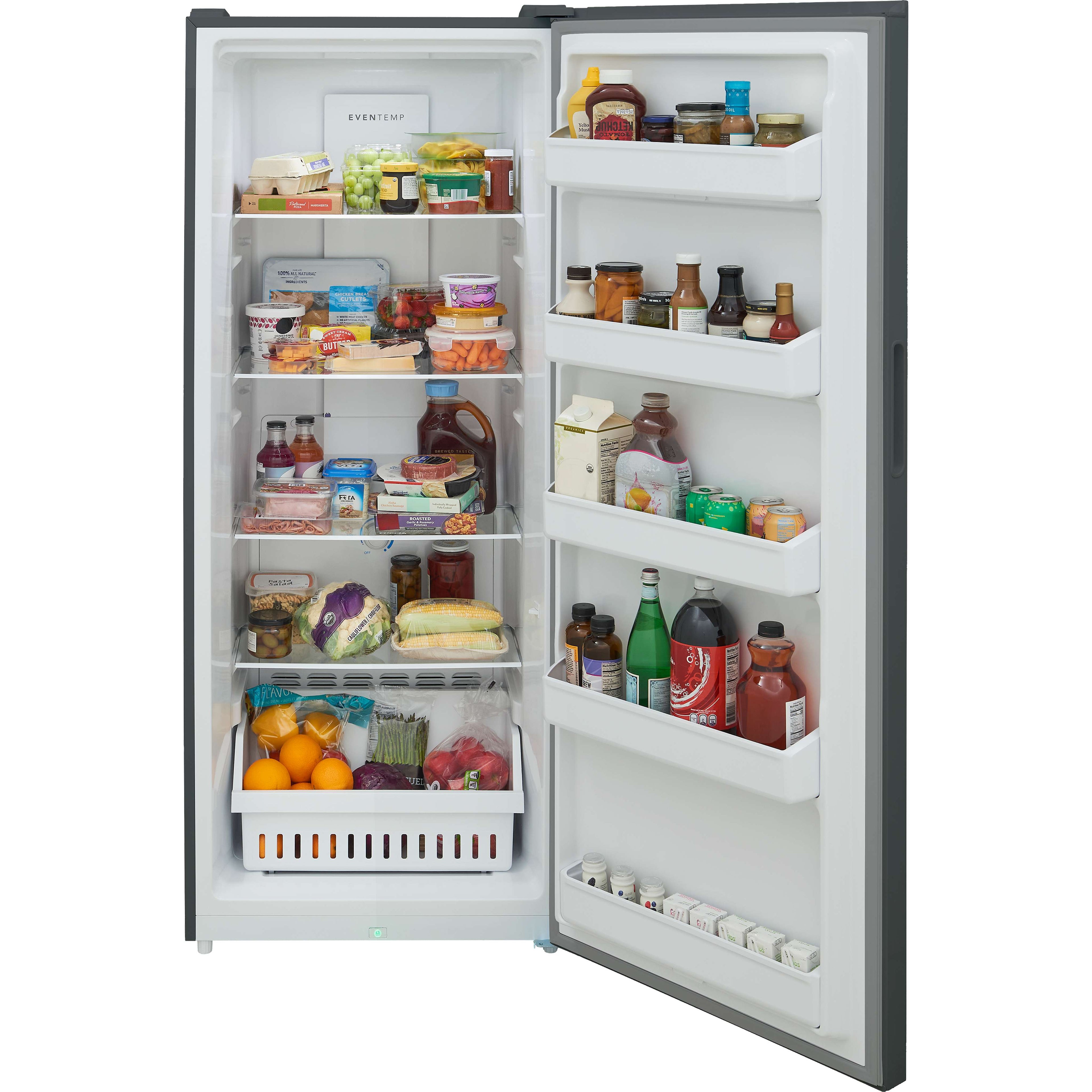 Frigidaire Upright Freezer (FFUE1326AV) - Fingerprint-Resistant Stainless Steel