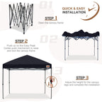 ABCCANOPY Durable Easy Pop up Canopy Tent Outdoor canopy tent