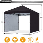 ABCCANOPY Durable Easy Pop up Canopy Tent Outdoor canopy tent