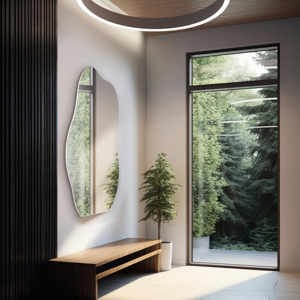 ALYA Asymmetrical Irregular Wall Mirror
