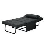 Convertible Sofa Bed Sleeper Sofa Chair Couch Folding Ottoman Recliner Chairs for Living Room