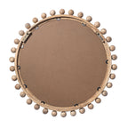 Alden Décor Orion Round Wood Mirror, Natural