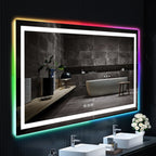 Anti-Fog RGB Backlit & LED Frontlit Bathroom Mirror