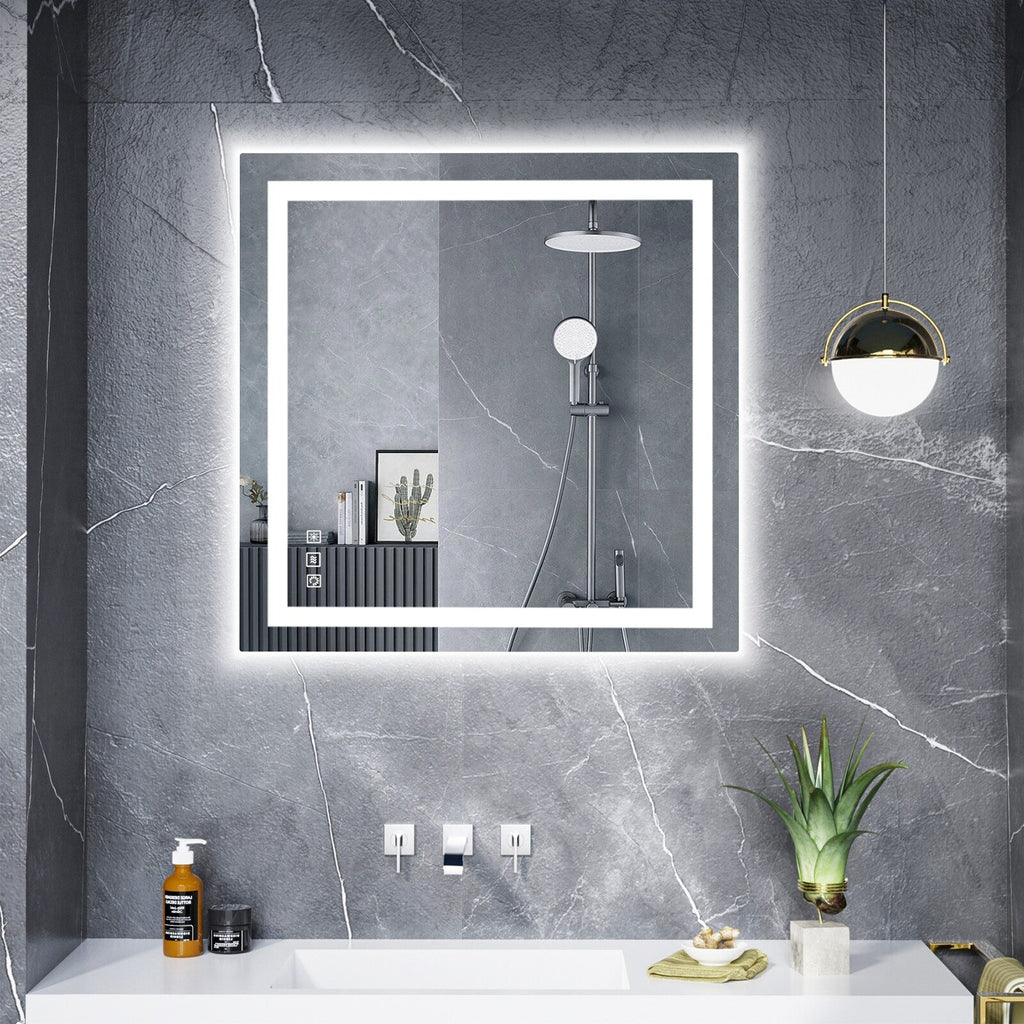 Anti-Fog RGB Backlit & LED Frontlit Bathroom Mirror