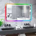 Anti-Fog RGB Backlit & LED Frontlit Bathroom Mirror