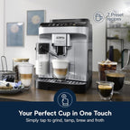 Automatic Espresso Machine with Auto Frother, Built-in Grinder, ECAM29084SB