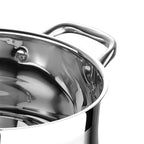 Bergner 12-Piece Stainless Steel Dishwasher Safe Induction Ready Set