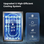 Beverage Refrigerator Cooler-145 Can Mini Fridge