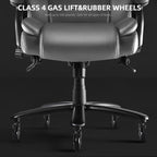 Bossin Big and Tall Executive Office Chair,500LBS Adjustable Lumbar Support Ergonomic Chair with High Back PU Leather Computer