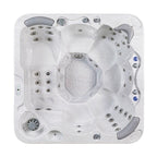 Buenospa Jersey 6 - Person 46 - Jet Hot Tub, Ice White, Gray with Ozone and LED Lights