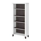 Bush Furniture Somerset Tall 5 Shelf Bookcase with Adjustable Shelves