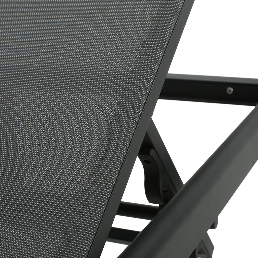 Cape Coral Outdoor Aluminum Chaise Lounge (Set of 2) by Christopher Knight Home - 77.56 D x 25.20 W x 11.80 H