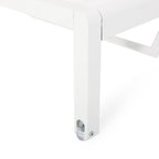 Cape Coral Outdoor Aluminum Chaise Lounge (Set of 2) by Christopher Knight Home - 77.56 D x 25.20 W x 11.80 H