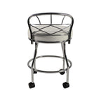 Carolina Living Diana X-Back Vanity Stool with Casters