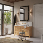 Carolina Living Diana X-Back Vanity Stool with Casters