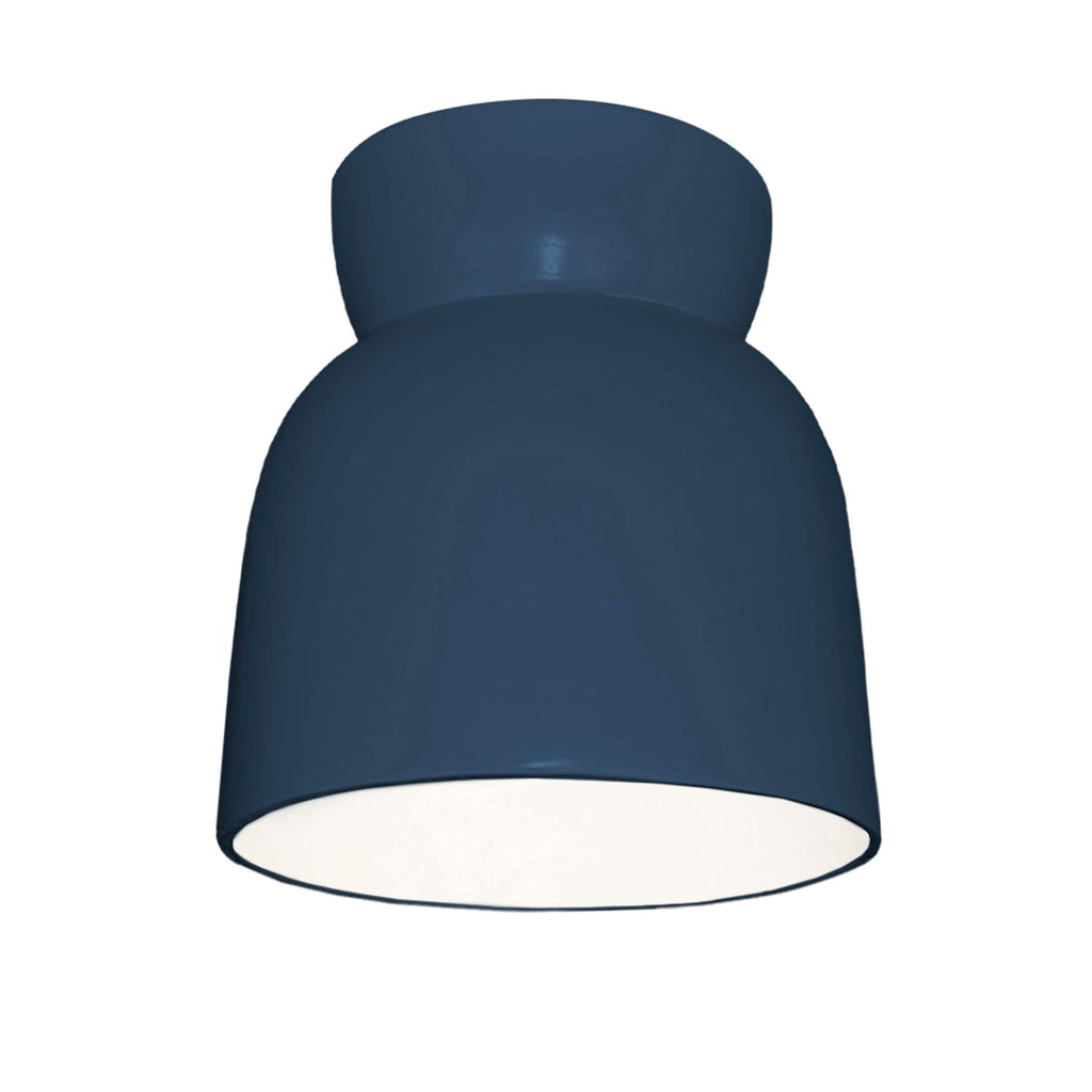 Ceramic Hourglass Flush-Mount