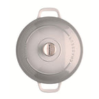 Chasseur French Enameled Cast Iron Round Dutch Oven, 4.2-quart