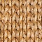 happimess Hyacinth/Wood Underbed Storage Bin with Wheels & Handles