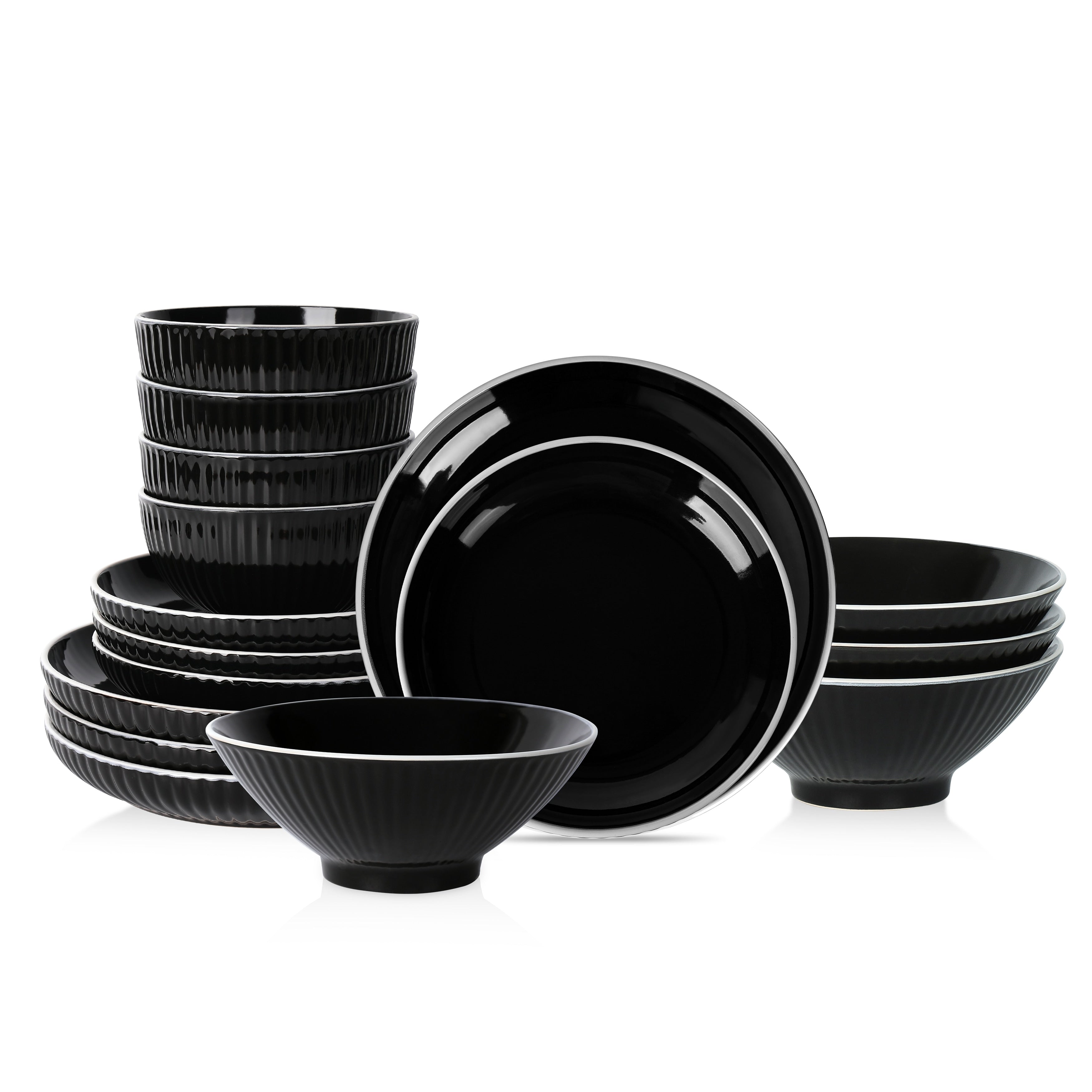 Christian Siriano Lustra Stoneware Dinnerware Set