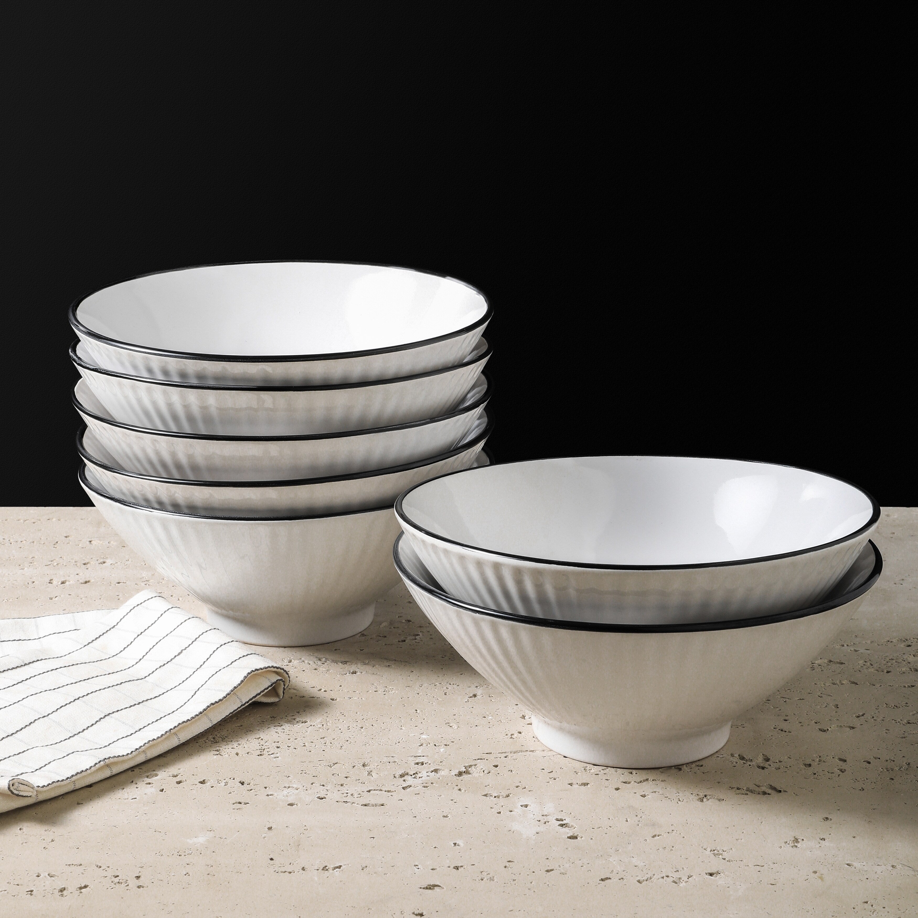 Christian Siriano Lustra Stoneware Dinnerware Set