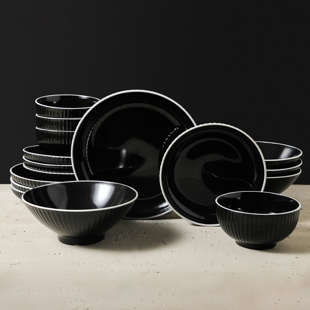 Christian Siriano Lustra Stoneware Dinnerware Set