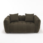 Comfortable square recliner sofa