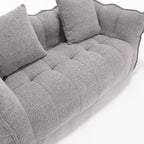 Comfortable square recliner sofa