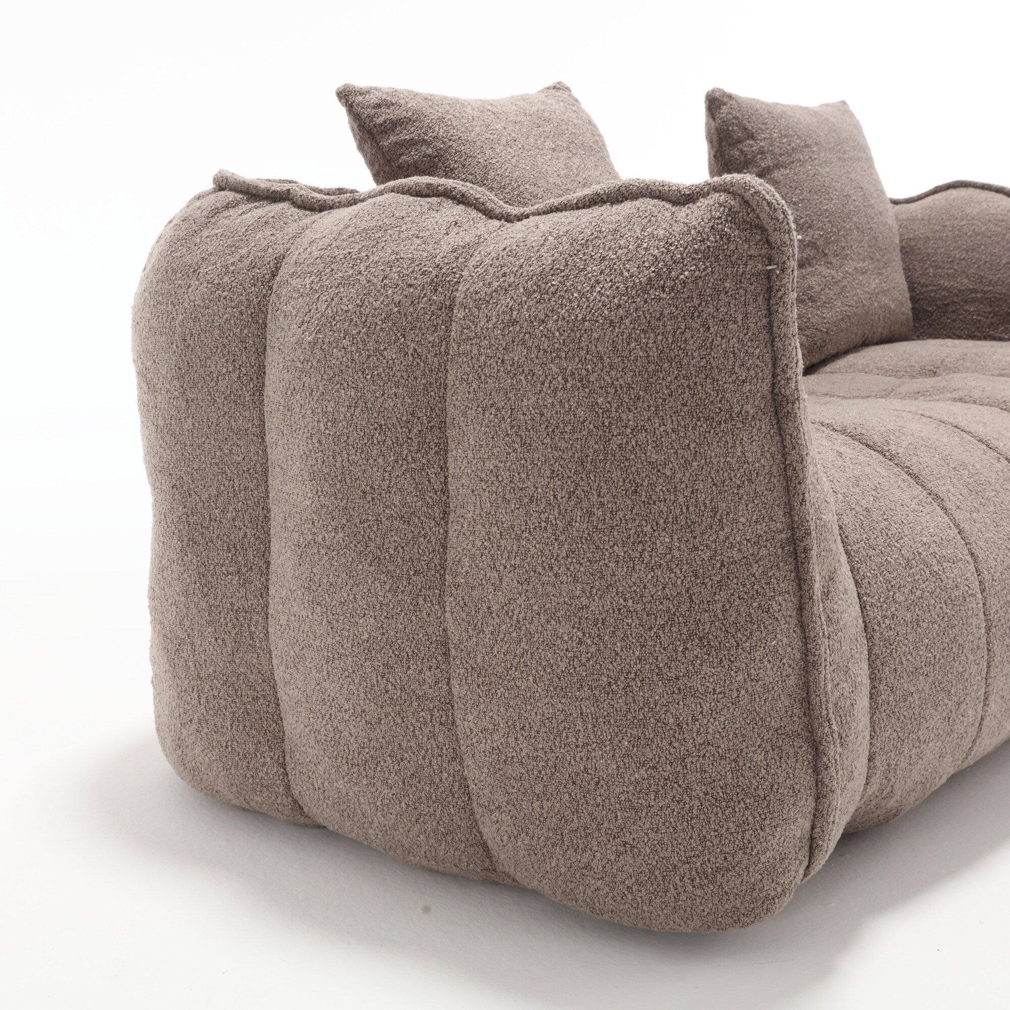 Comfortable square recliner sofa