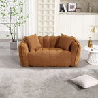 Comfortable square recliner sofa