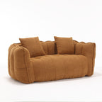 Comfortable square recliner sofa