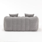 Comfortable square recliner sofa