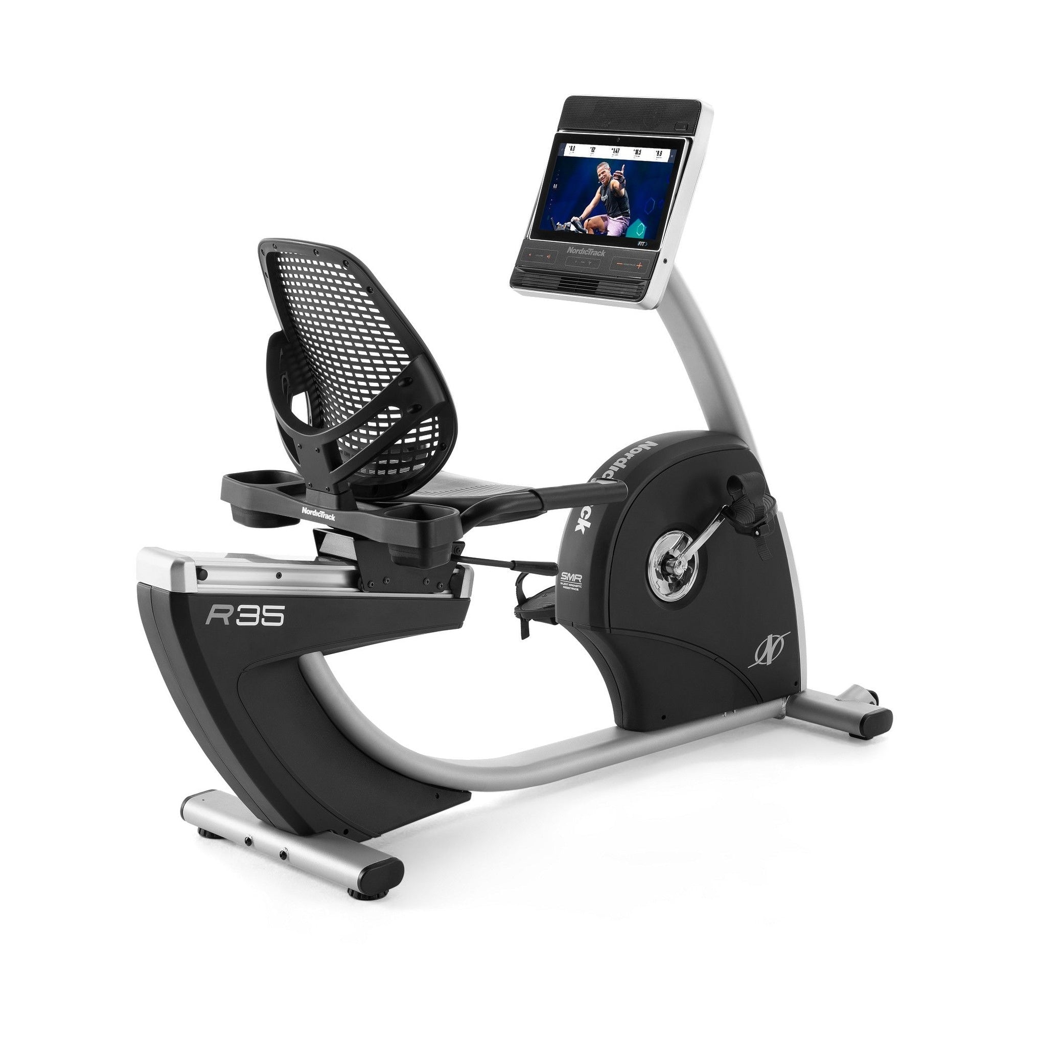 NordicTrack Commercial Series R35; iFIT-enabled Recumbent Exercise Bike with 14 Touchscreen