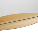 Concord Metal Arched Wall Mirror with Shelf by iNSPIRE Q Bold