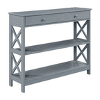 Convenience Concepts Oxford 1 Drawer Console Table with Shelves