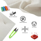 Convertible Sofa Bed Sleeper Sofa Chair Couch Folding Ottoman Recliner Chairs for Living Room