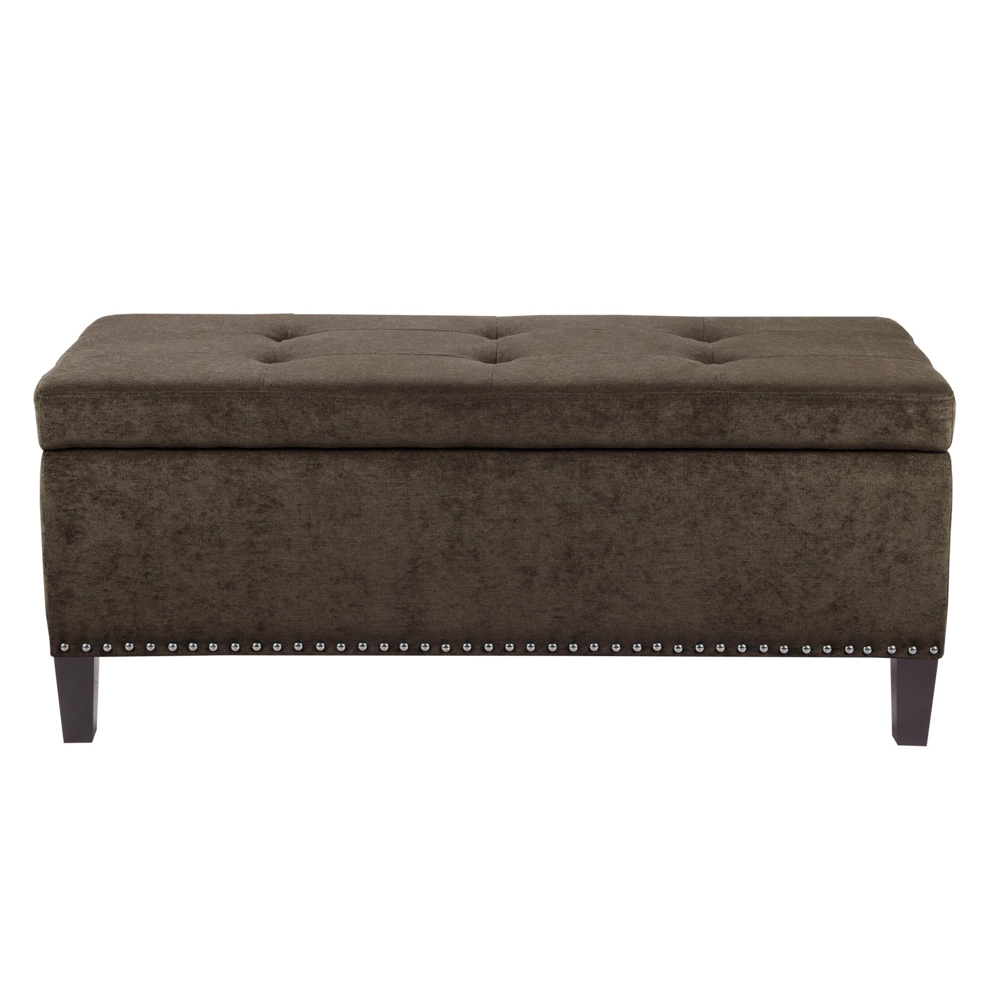Madison Park Shandra II Tufted Top Soft Close Storage Bench