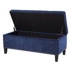 Madison Park Shandra II Tufted Top Soft Close Storage Bench
