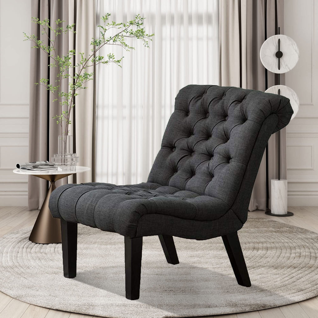 Chaise Lounge Couch Upholstered Accent Chair for Bedroom Living Room Chairs