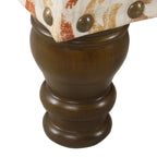 Copper Grove Muscari Upholstered Storage Bench with Nailhead Trim