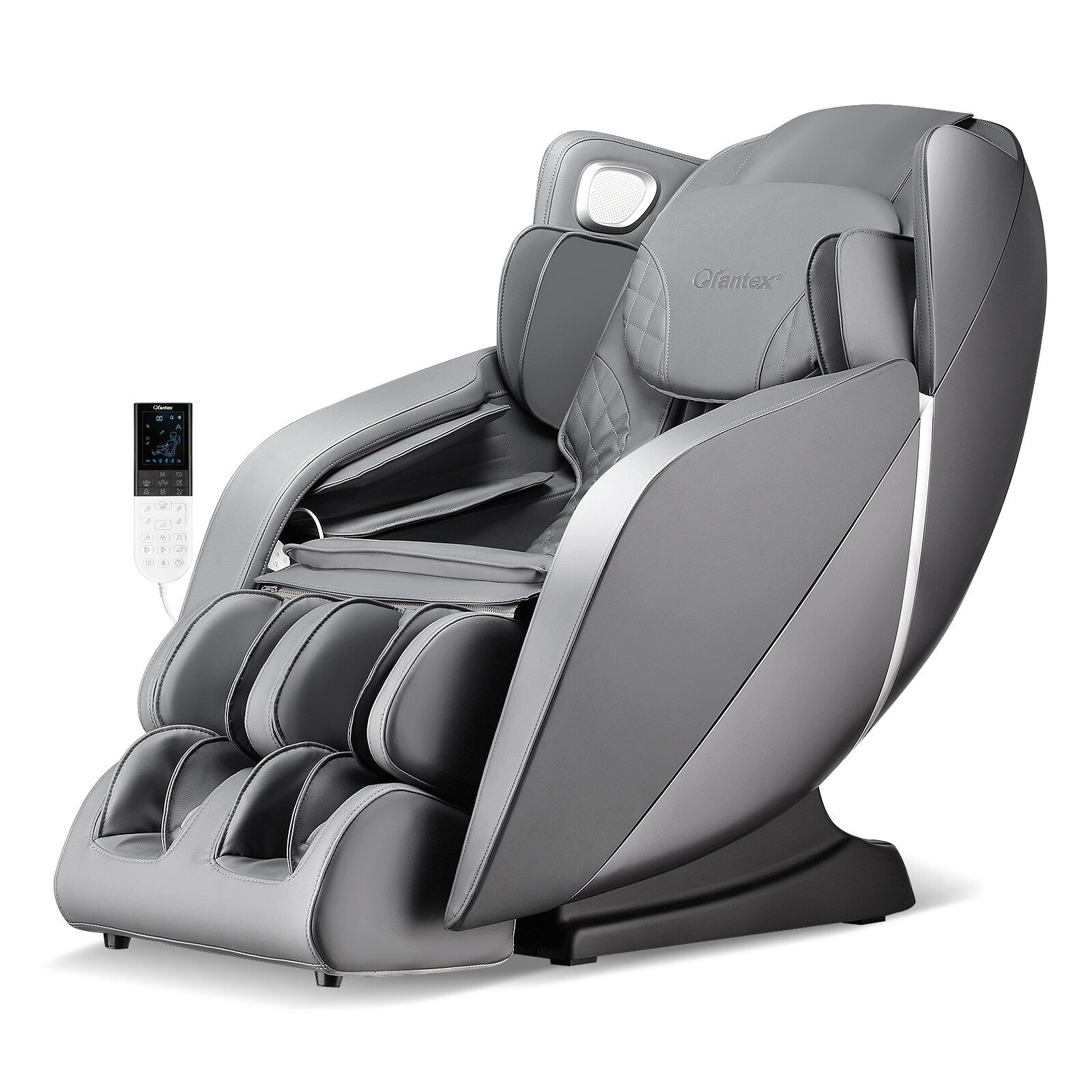Costway Full Body Massage Chair with Voice Control Heat Foot Roller