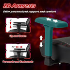 Costway Gaming Chair Ergonomic High Back Computer Chair with Rocking - See Details