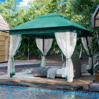 Cozywor 11 ft. x 11 ft. Pop-Up Steel Gazebo with Mosquito Netting
