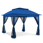 Cozywor 11 ft. x 11 ft. Pop-Up Steel Gazebo with Mosquito Netting