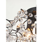 Dalia Elegant Indoor 3-light Crystal Flush Mount