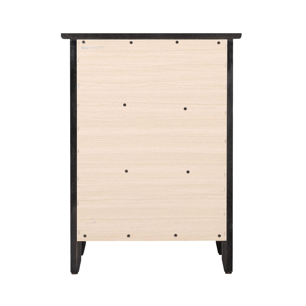Daniel 3-drawer Transitional Wooden Nightstand